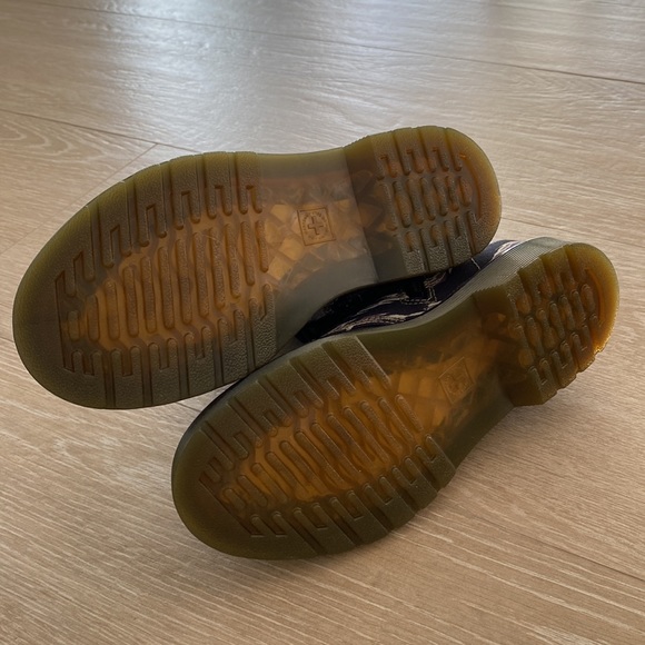 Dr. Martens Junior 1460 Camo Boots, GREEN JUNGLE CAMO K T CANVAS, Size 3, NEW!! - Picture 9 of 11